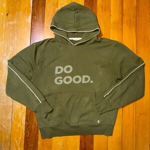 Cotopaxi Hoodie Womens Small S Green Do Good Pullover Sweatshirt No Drawstring
